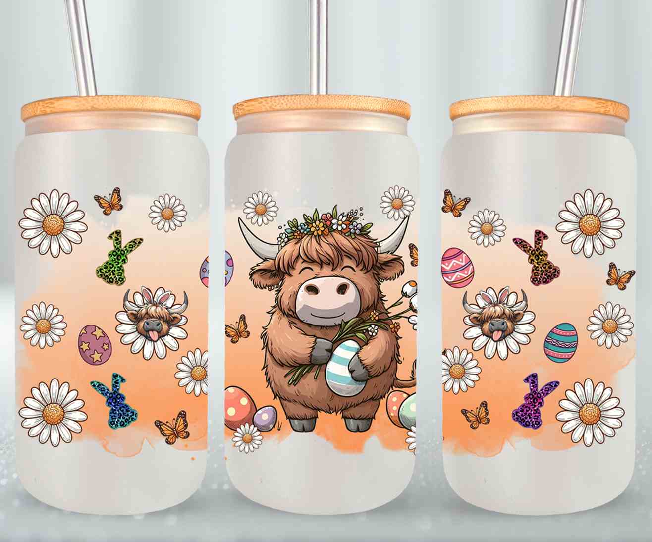 Highland Cow Easter-10387